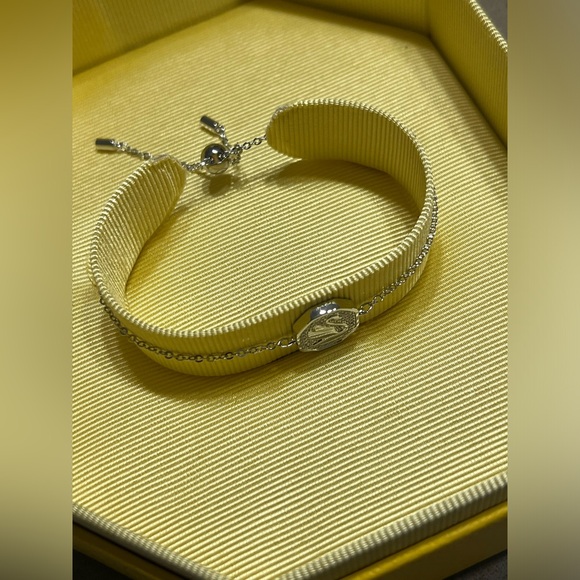 Swan bracelet Swan, White, Rhodium plated - Picture 2 of 4